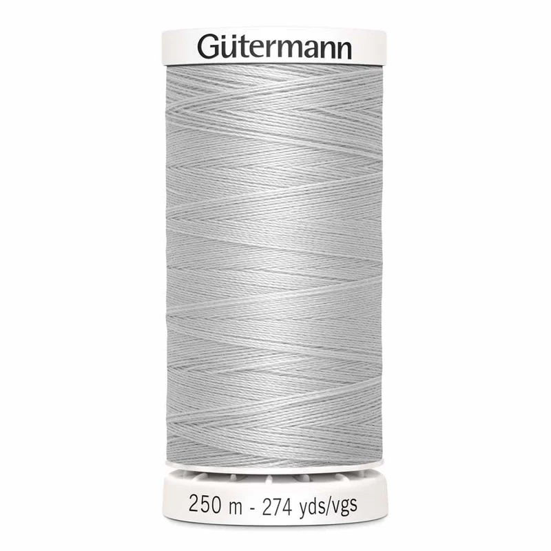 Gütermann | Fil Tout Coudre | 250 m | #100 | Argent