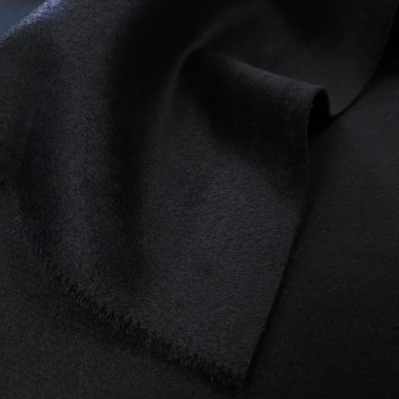 Tissu à manteau en mélange de laine Memphis