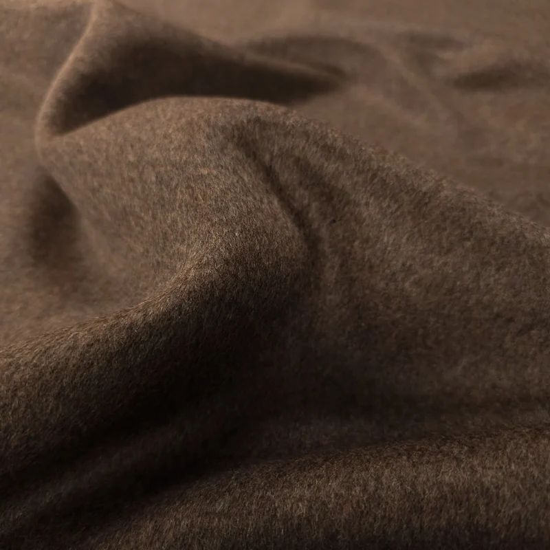 Tissu à manteau en mélange de laine Memphis