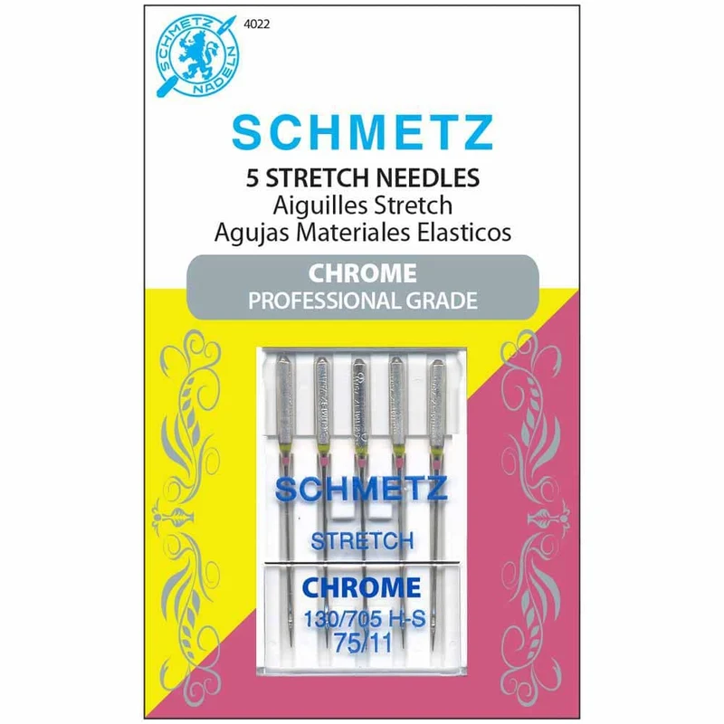 SCHMETZ | #4022 Chrome Aiguilles Stretch | 75/11