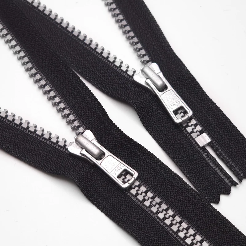 YKK | Fermeture Éclair à Bout Fermé | Plastique | Noir | #5 | 6 3/4'' - 17 cm