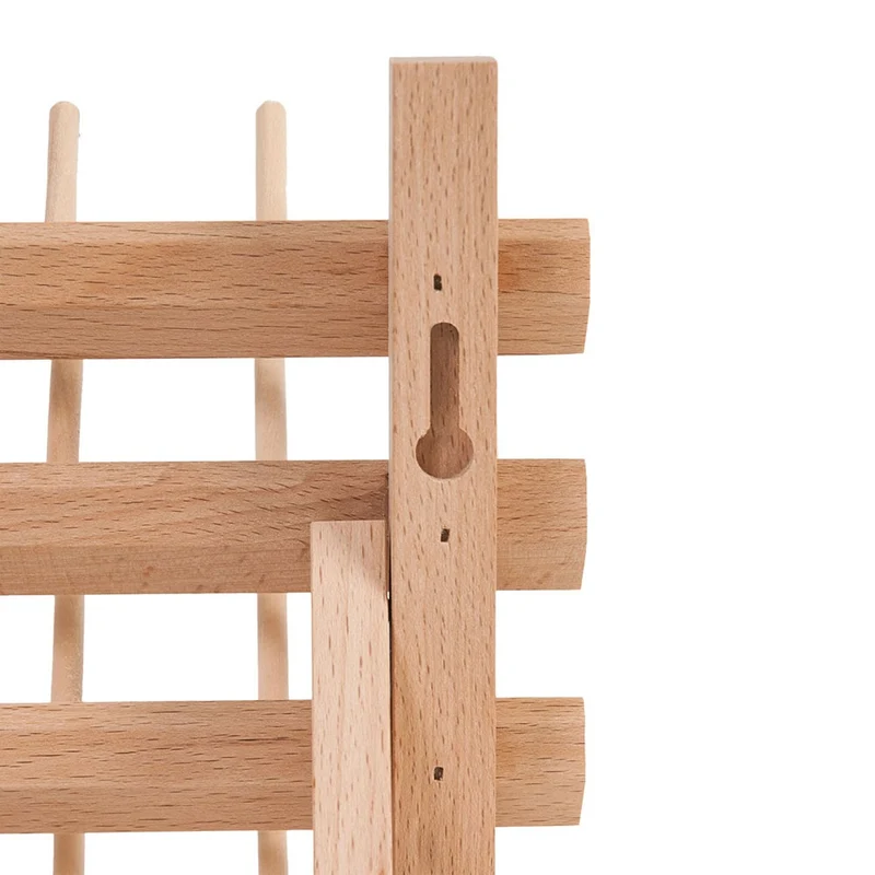 Milward | Présentoir en bois de 25 bobines | Bois de Hêtre