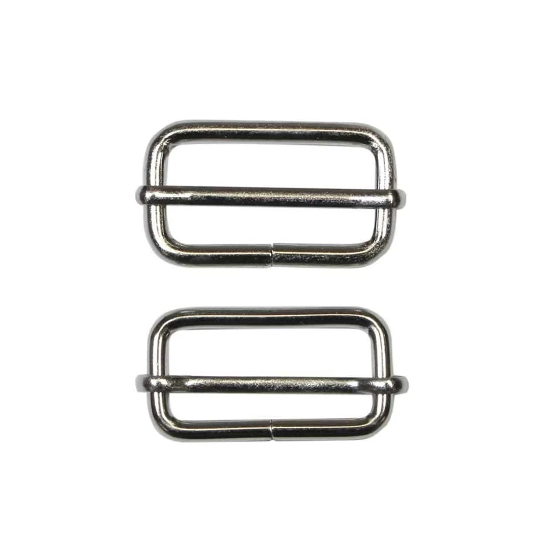UNIQUE | 2 Boucles Coulissantes | Métal - 32mm (11⁄4″) | 2 Pièces