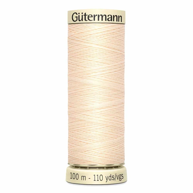 Gütermann | Fil Tout Coudre | 100m | #800 | Ivoire