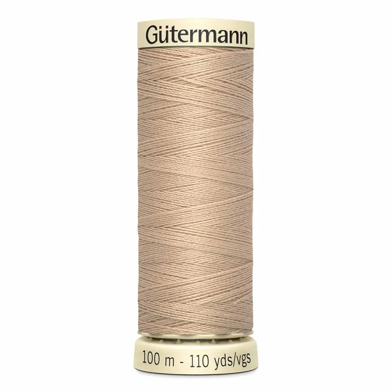 Gütermann | Fil Tout Coudre | 100m | #500 | Écru