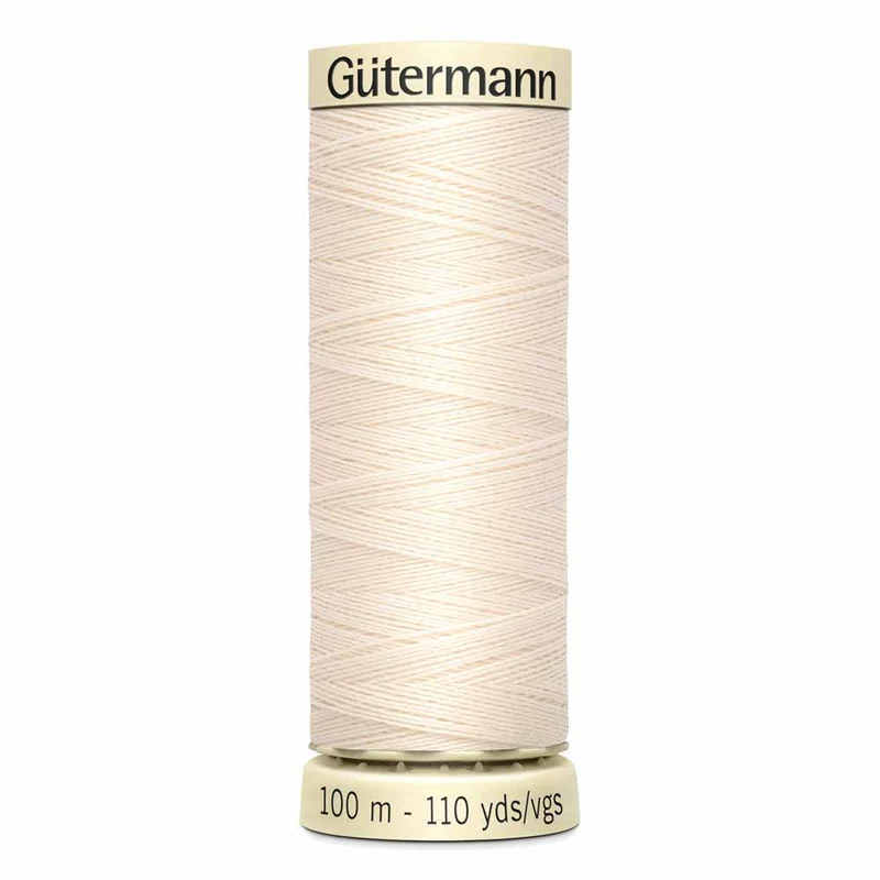 Gütermann | Fil Tout Coudre | 100m | #022 | Coquille d'Oeuf
