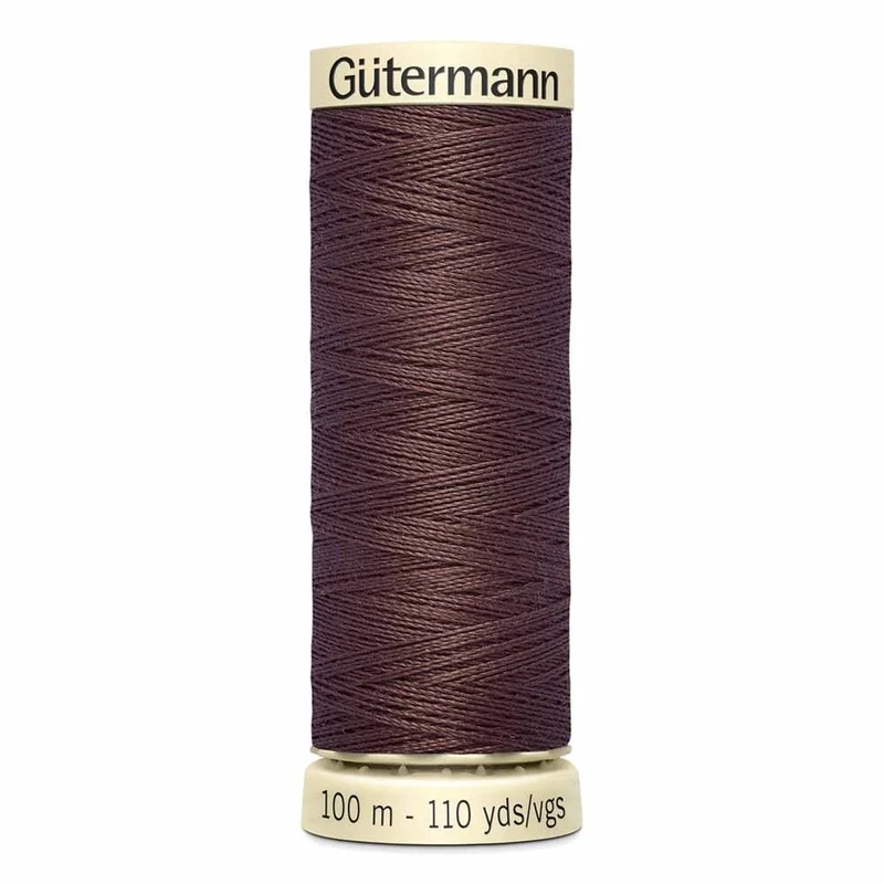 Gütermann | Fil Tout Coudre | 100m | #575 | Brun Selle