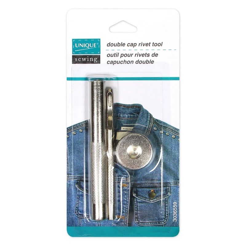 UNIQUE | Outil pour rivets de capuchon double de 8 mm x 4 mm
