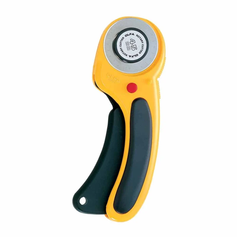 OLFA RTY-2DX/PBL - Couteau Rotatif Ergonomique de Luxe | 45mm