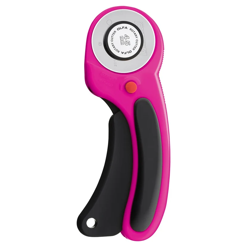 OLFA RTY-2DX/PBL - Couteau Rotatif Ergonomique de Luxe | 45mm