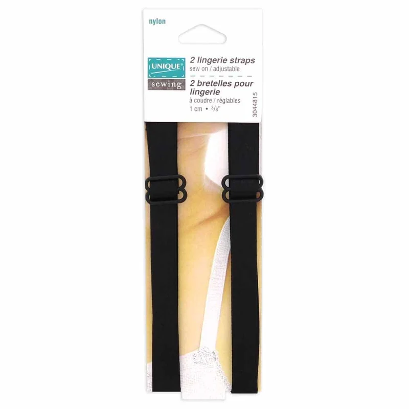 UNIQUE | 2 Bretelles pour Lingerie - 1 cm - 3/8"