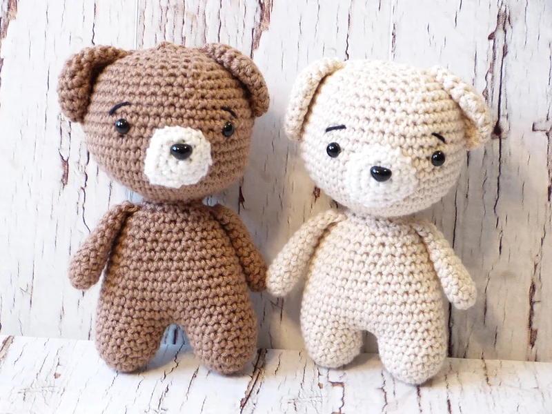 🧸 Patron Crochet PDF – L'Ourson Câlin (Amigurumi)