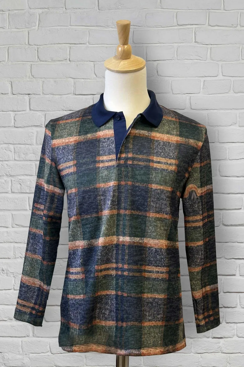 1NHT121-2C612-Adaptive Polo, Long Sleeves