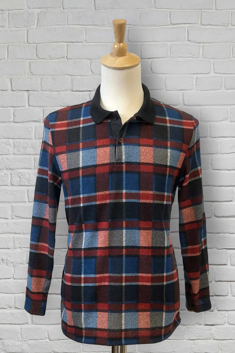 1NHT121-2C126-Adaptive Polo, Long Sleeves