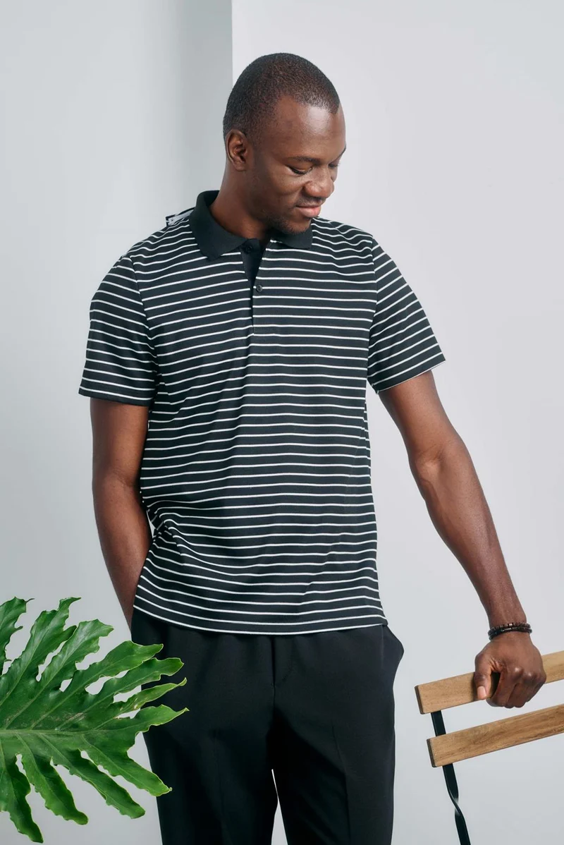 1GHT100-2B138-Adaptive Polo With Short Sleeves