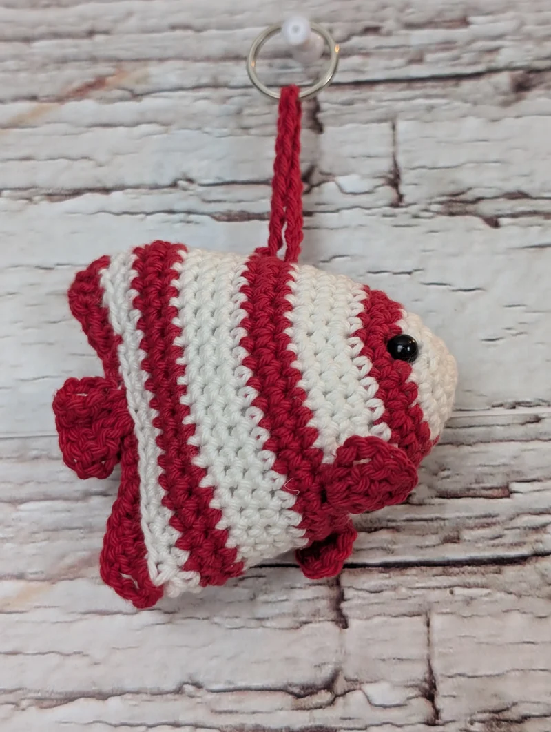 Porte-Clé Poisson Exotique