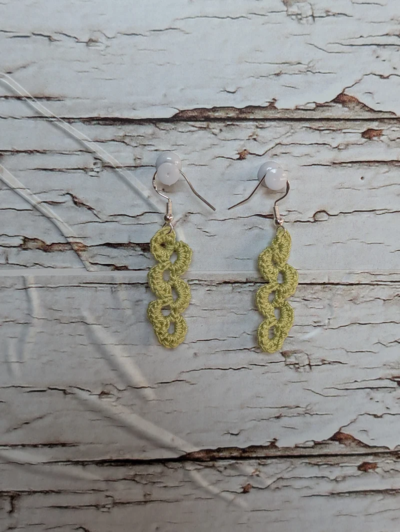 Boucle d'oreille Océan