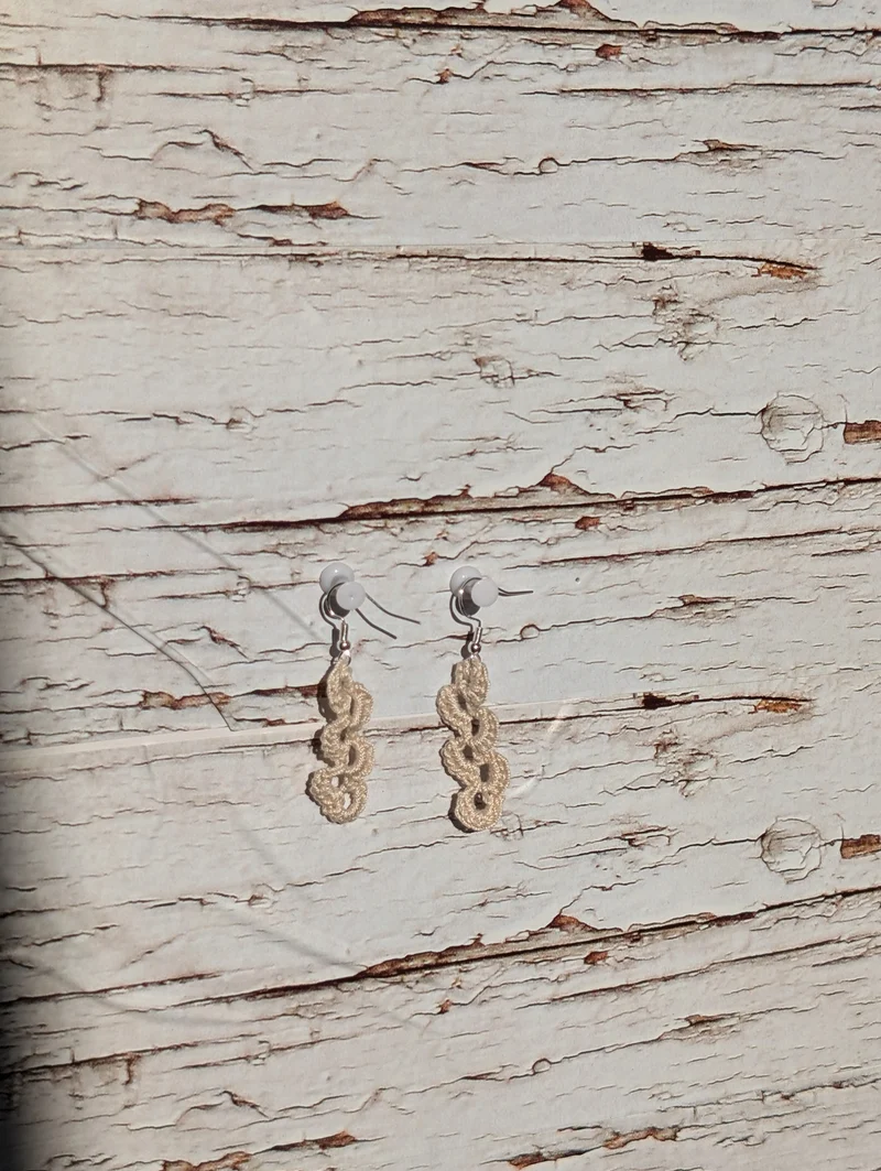 Boucle d'oreille Océan