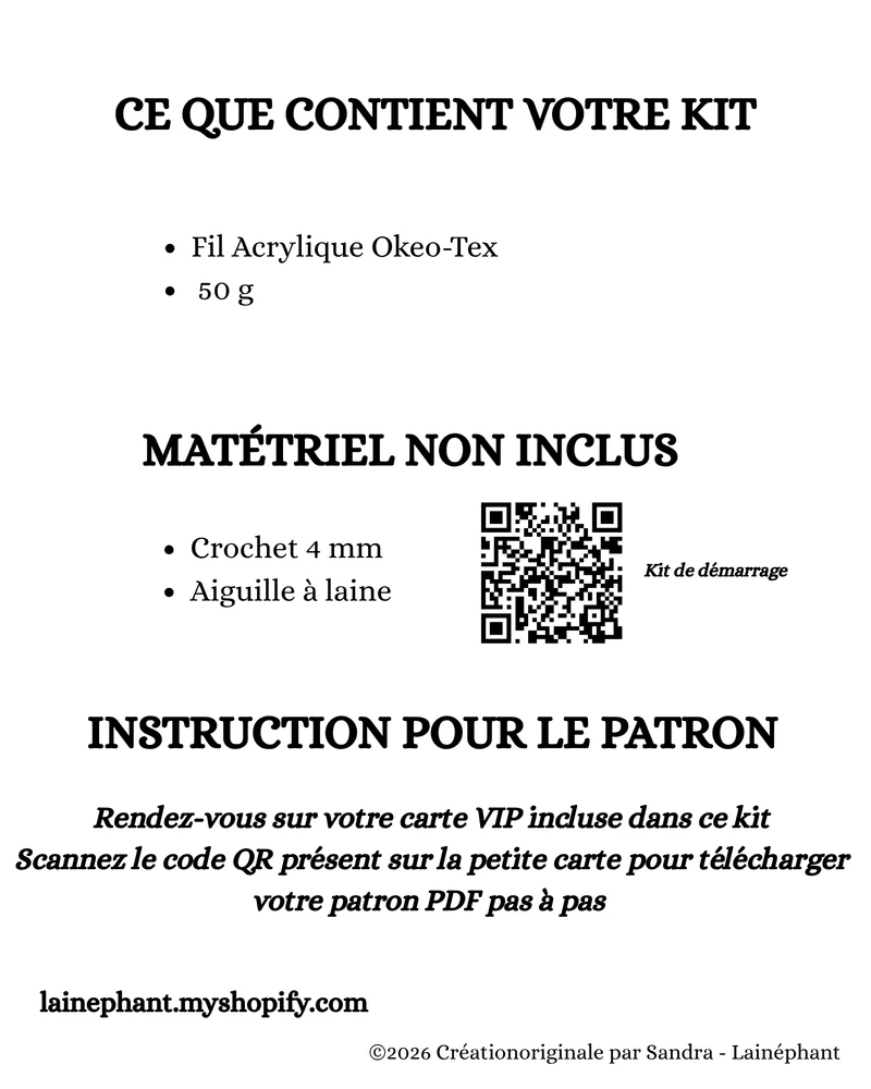 Kit de Confection Crochet – Le Bandeau Douceur & Style