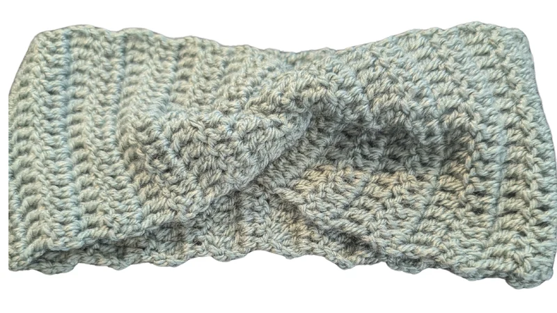 🧶 Patron Crochet PDF – Le Bandeau Douceur & Style (Niveau Débutant)