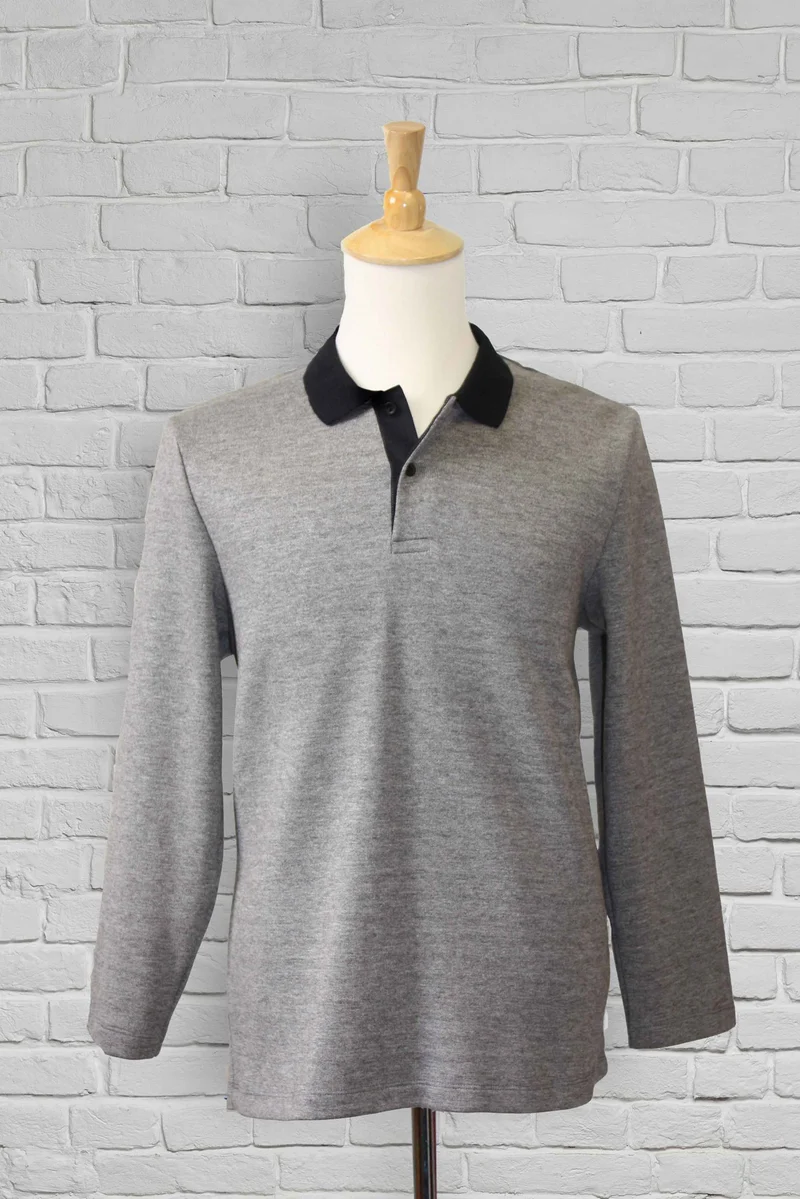 1NHT121-1Y112-Adaptive Polo, Long Sleeves