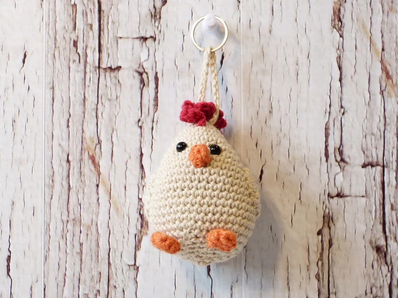 Porte-clé Poule