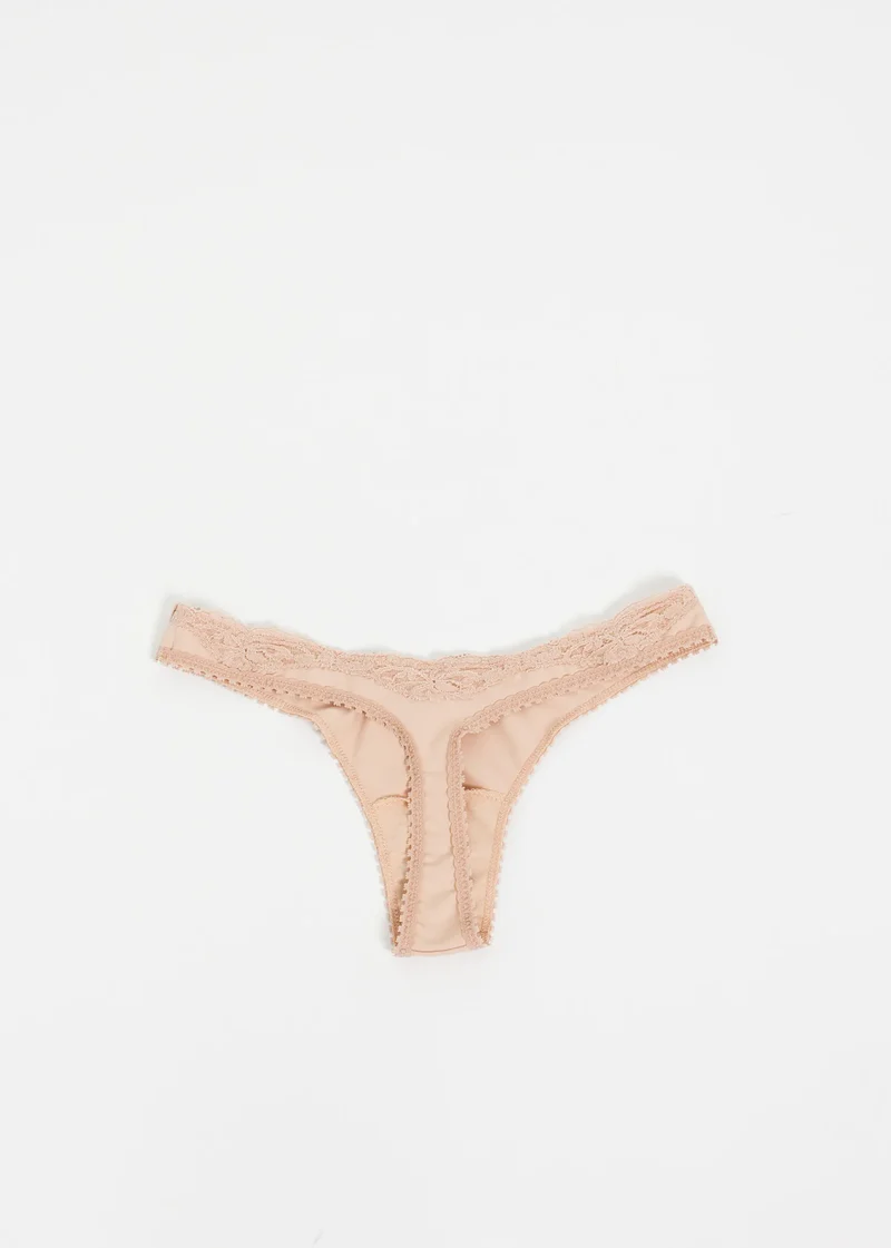 Low Rise Thong