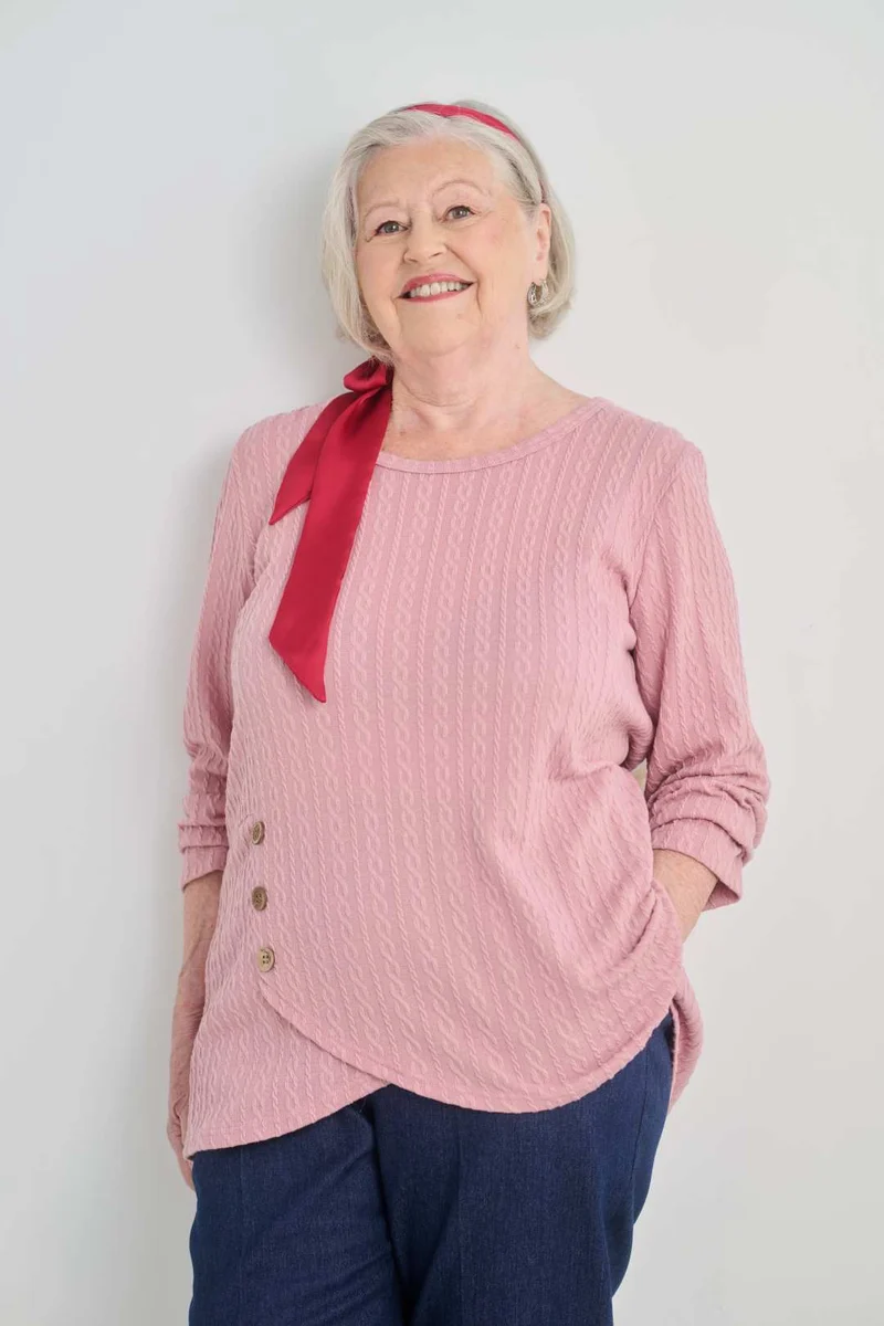 2ET398-2E112-Adaptive Sweater in Knit, Long Sleeves