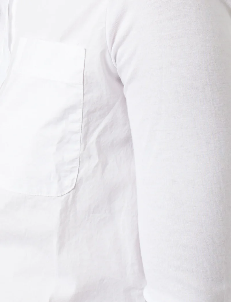 Soft Sleeve Button Up