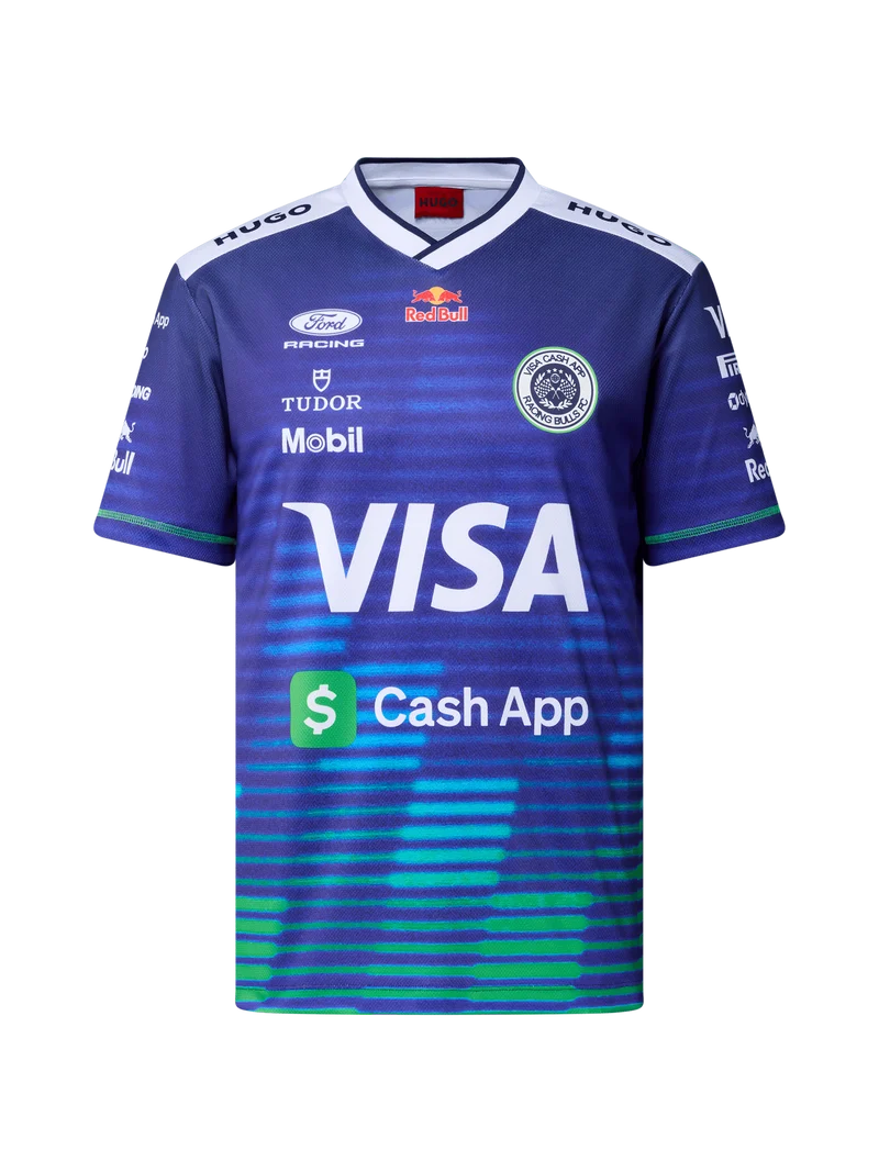 Visa Cash App Racing Bulls FC Liam Lawson Replica Barcelona Jersey