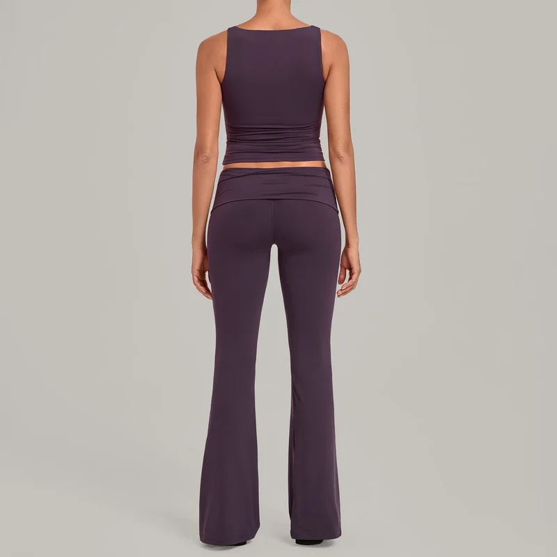 SPARK Women’s Square Neck Yoga Tank Tops TF6012