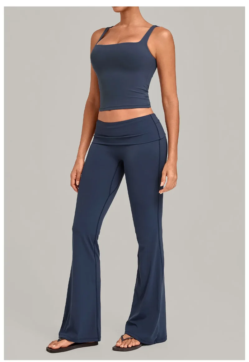 SPARK Women’s Square Neck Yoga Tank Tops TF6012