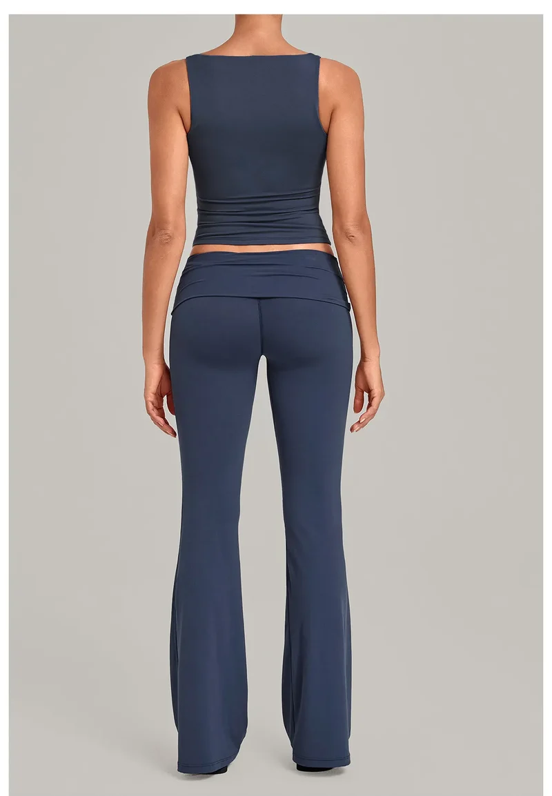 SPARK Women’s Square Neck Yoga Tank Tops TF6012