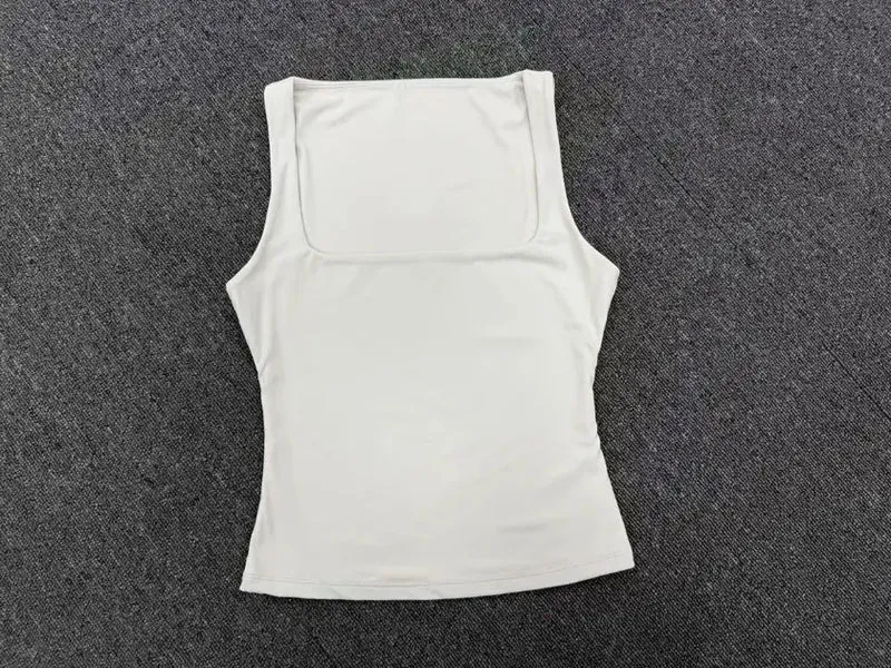 SPARK Women’s Square Neck Yoga Tank Tops TF6012