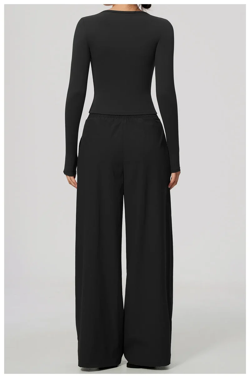 SPARK Women's Loose Wide-Leg Fit Athletic Pants ZC9599