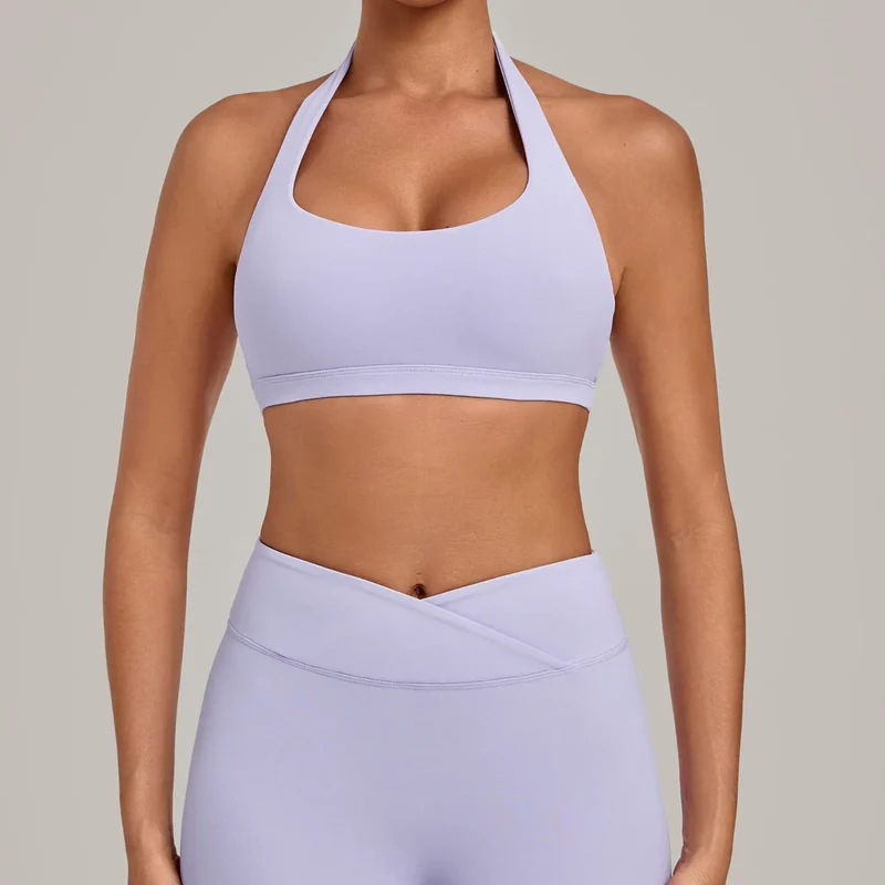 SPARK Women's Halter Yoga Sports Bra TF5423