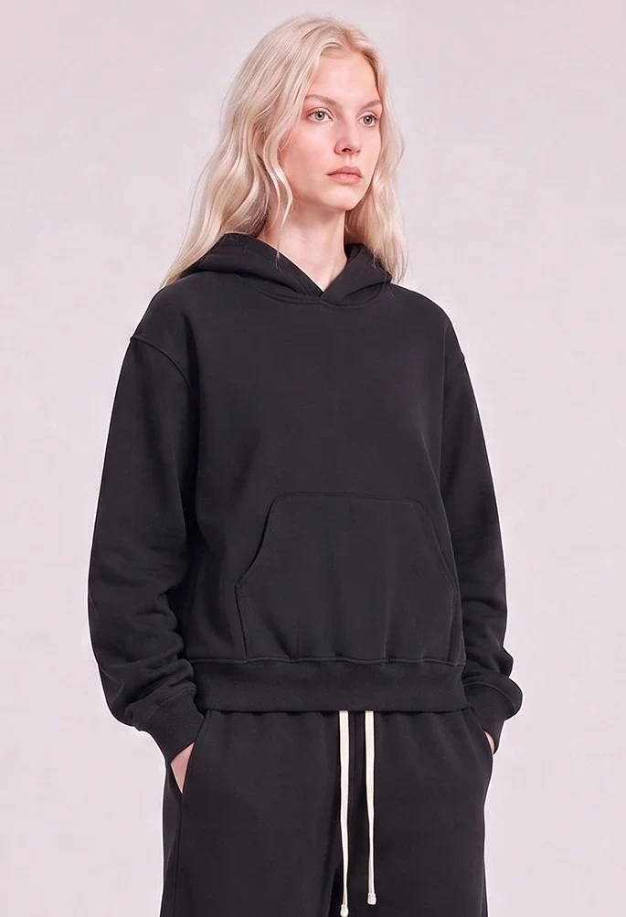 SPARK Unisex Plush Lining Sweatshirt Set PL8353