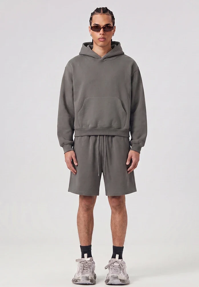 SPARK Unisex Plush Lining Sweatshirt Set PL8353
