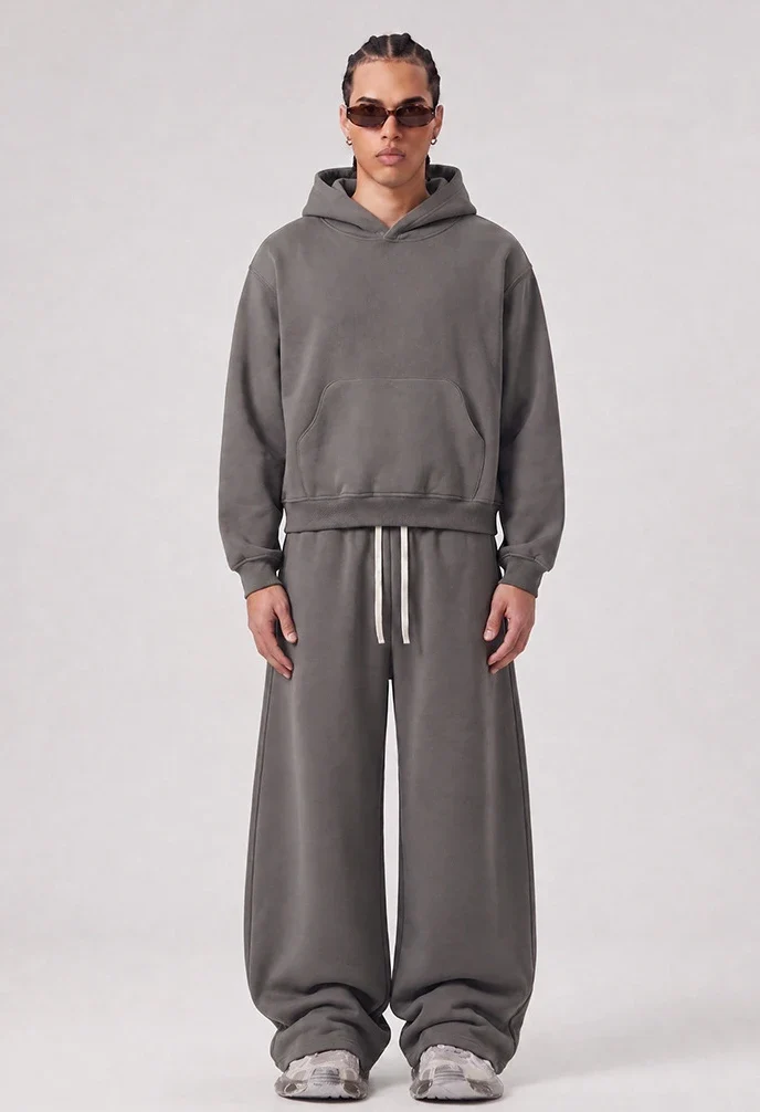 SPARK Unisex Plush Lining Sweatshirt Set PL8353