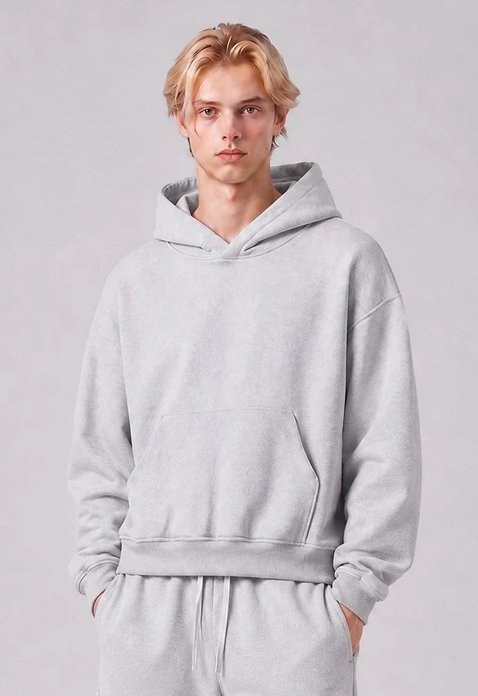SPARK Unisex Plush Lining Sweatshirt Set PL8353
