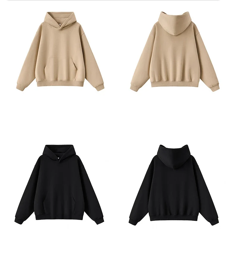 SPARK Unisex Plush Lining Sweatshirt Set PL8353