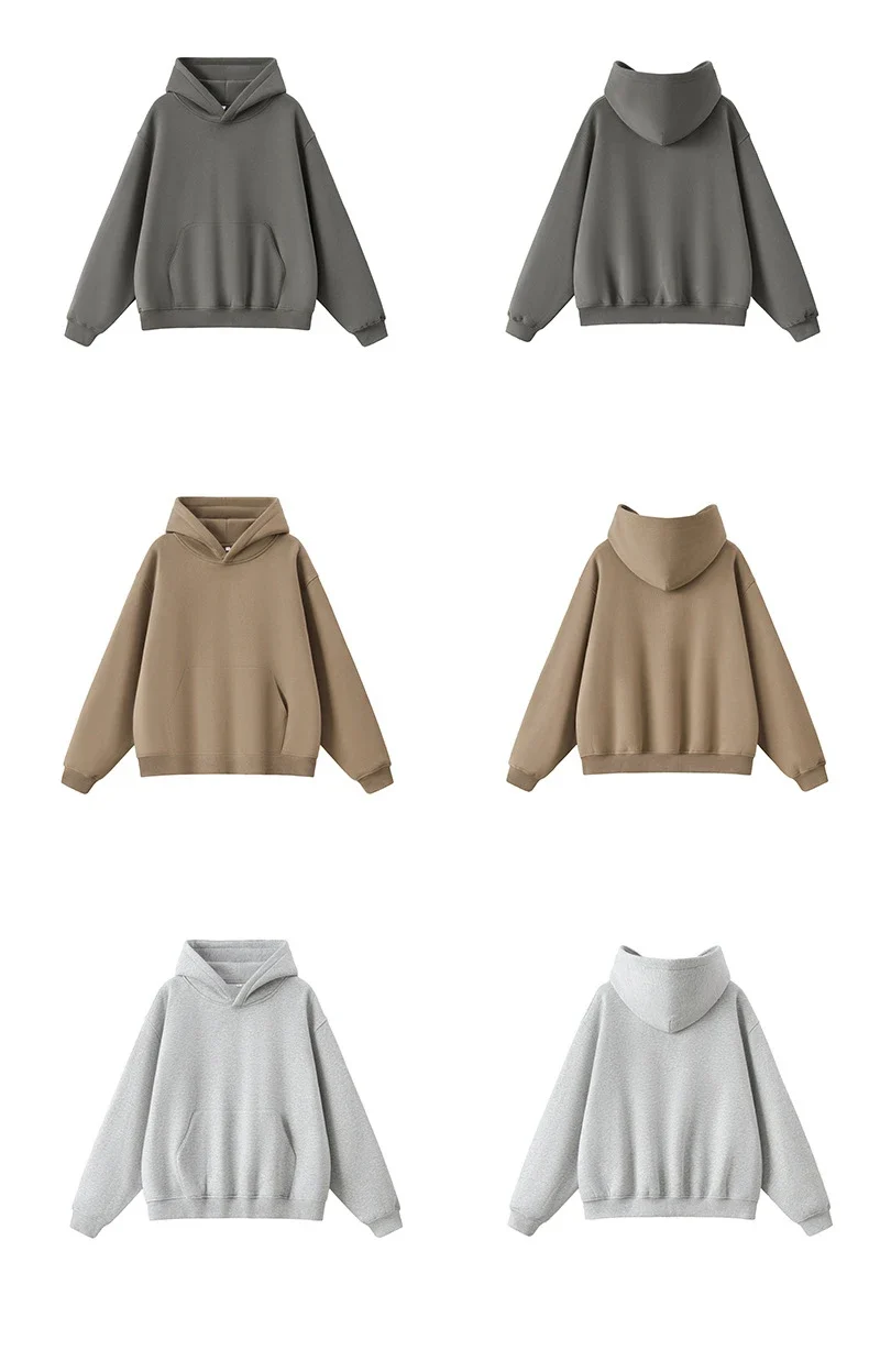SPARK Unisex Plush Lining Sweatshirt Set PL8353
