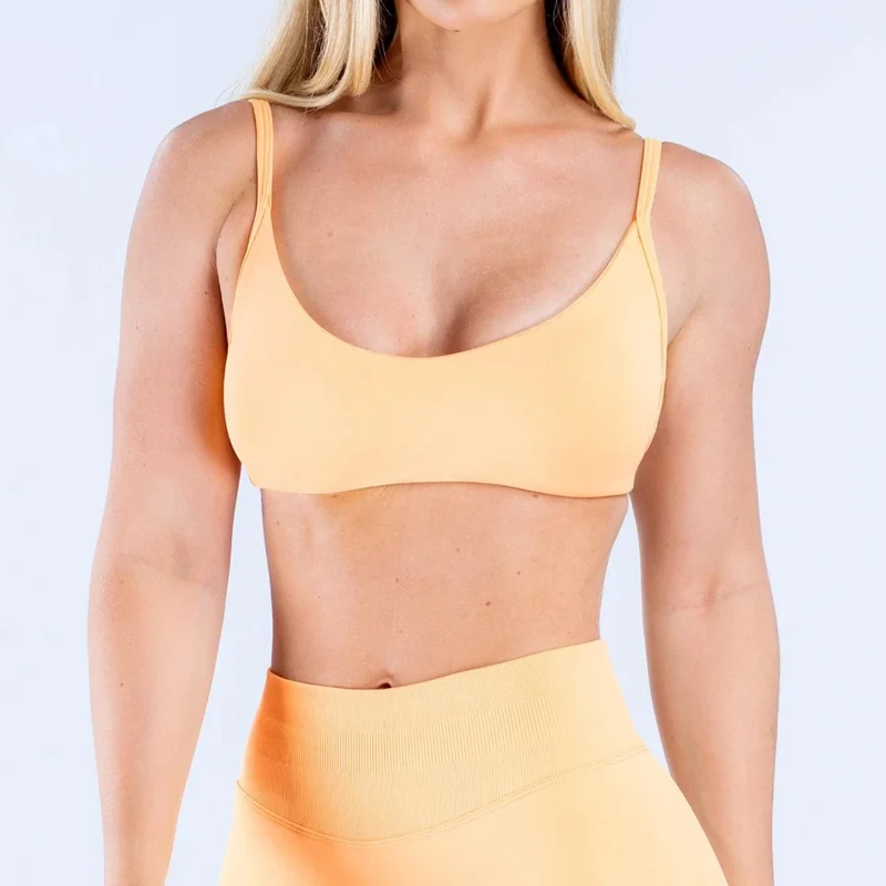 SPARK Women's Seamless Spaghetti Strap Yoga Sports Bra RXW3003-8