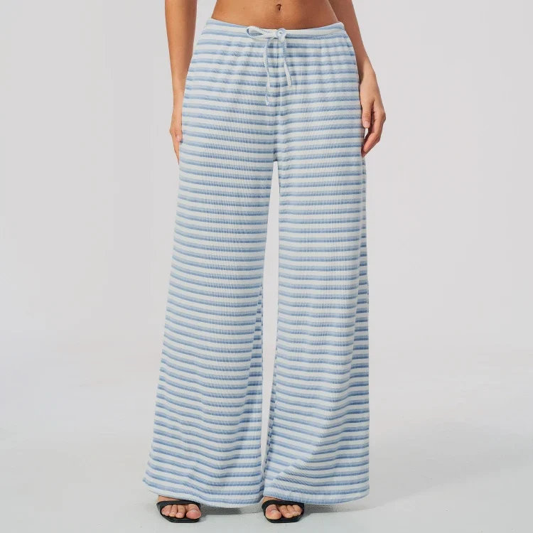SPARK Women's Striped Loose-fit Yoga Sweatpants ZC4556