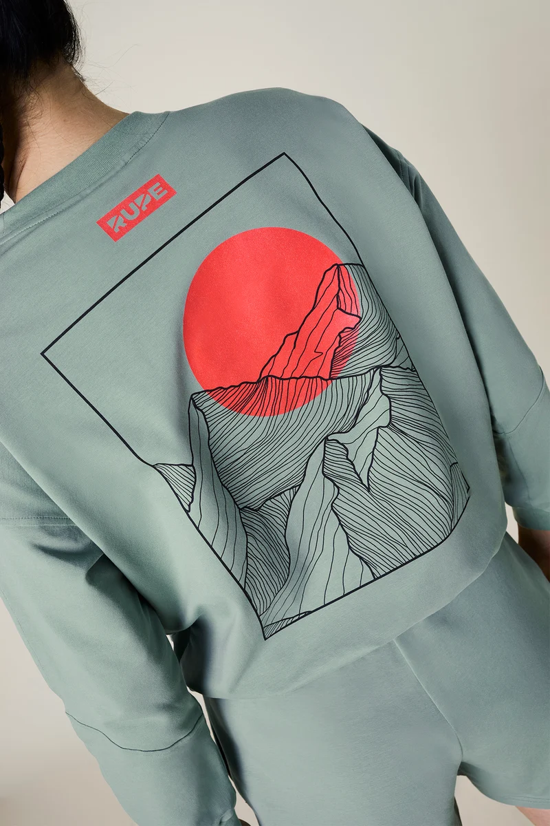 Sweat léger femme Dark Mint| Rupe