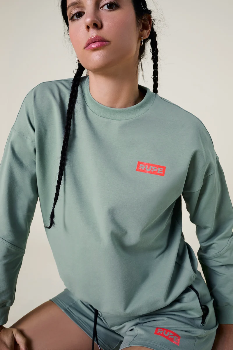 Sweat léger femme Dark Mint| Rupe