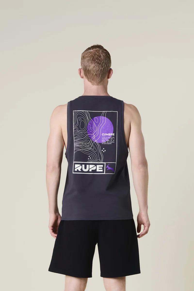 Débardeur Homme Violet Anthracite