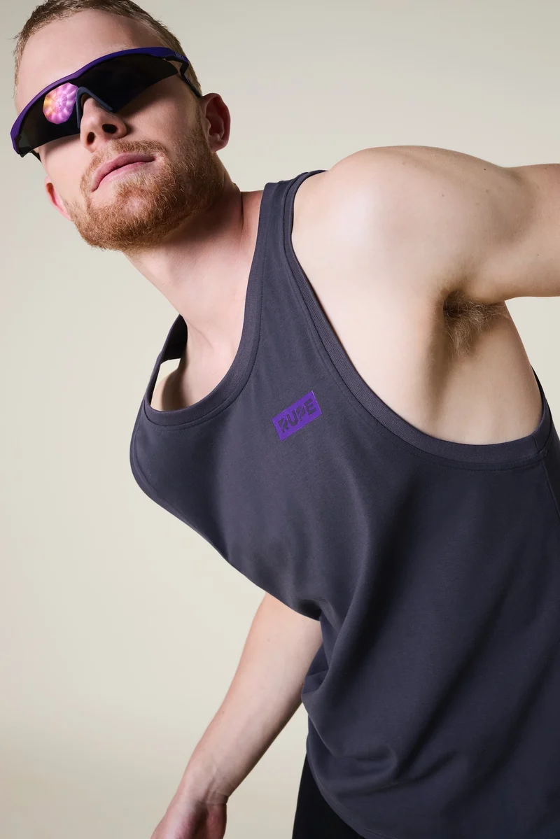 Débardeur Homme Violet Anthracite