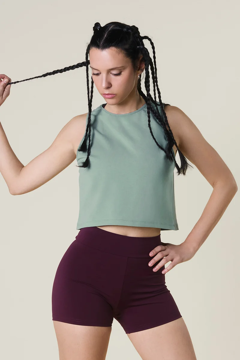 Débardeur - Dark Mint I Femme