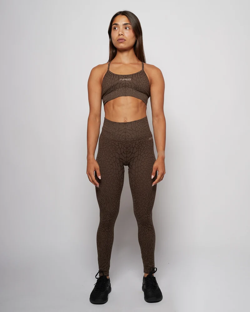 Wild Seamless Bra - Coffee Bean